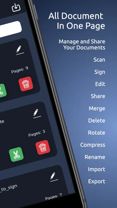 Zrzuty ekranu Scanify - Pdf Scanner & Editor