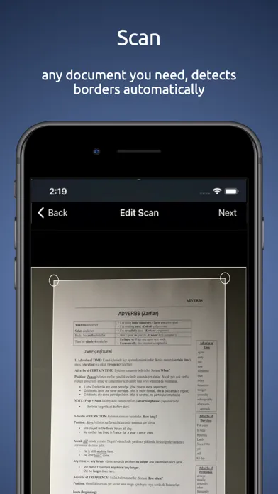 Zrzuty ekranu Scanify - Pdf Scanner & Editor