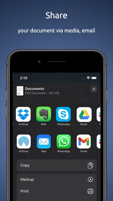 Zrzuty ekranu Scanify - Pdf Scanner & Editor