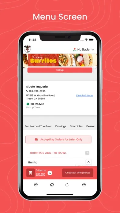 Capturas de pantalla de El Jefe Taqueria
