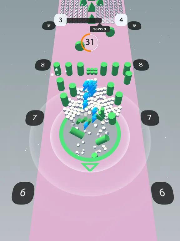 Collect Hole: Hole Attack Game iPad Screenshots