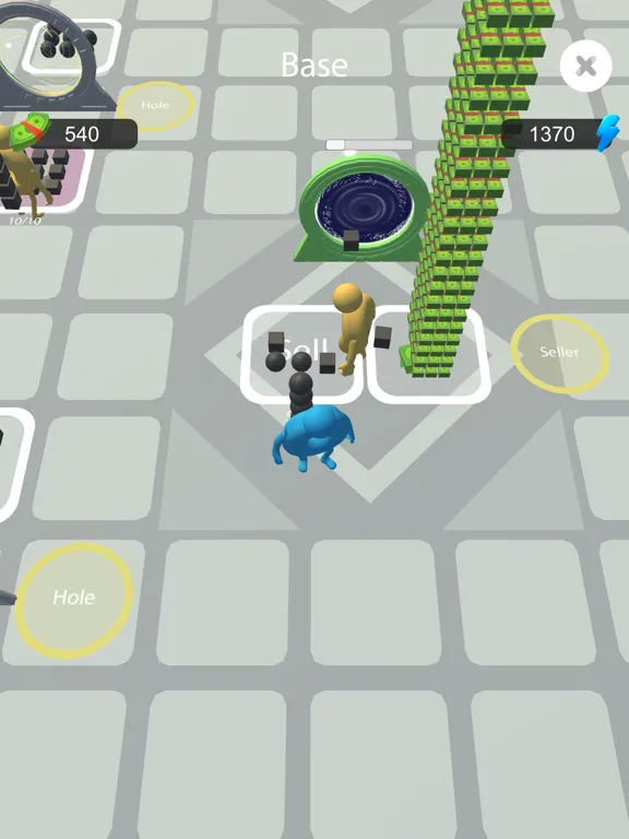 Collect Hole: Hole Attack Game iPad Screenshots