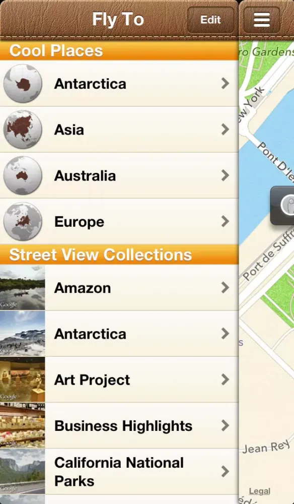 WhatsGoLa Camera Free - explore 2000+ POI on earth using Streetview and Panoramio スクリーンショット