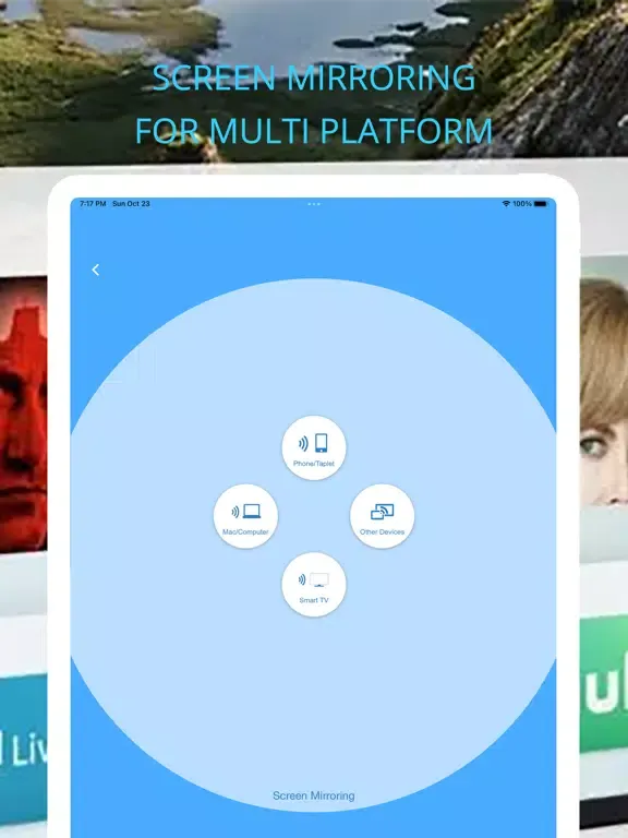 ภาพหน้าจอของ AllShare Cast ﾠ iPad 
