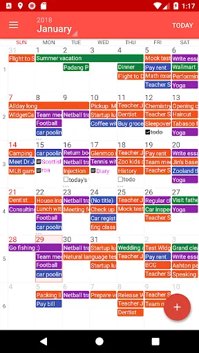Capturas de pantalla de Haroo – Calendar Reminder, Tas