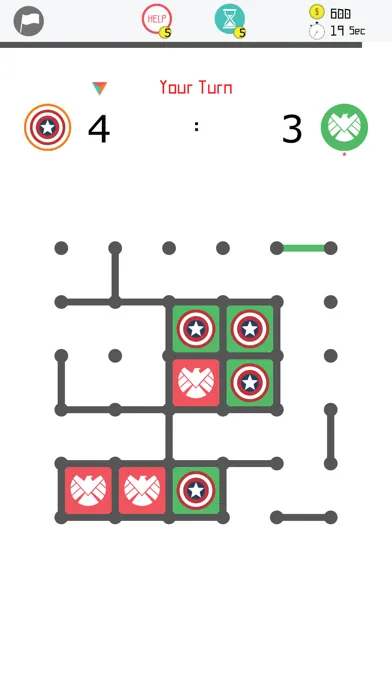 4our Dots - Dots and Boxes Screenshots