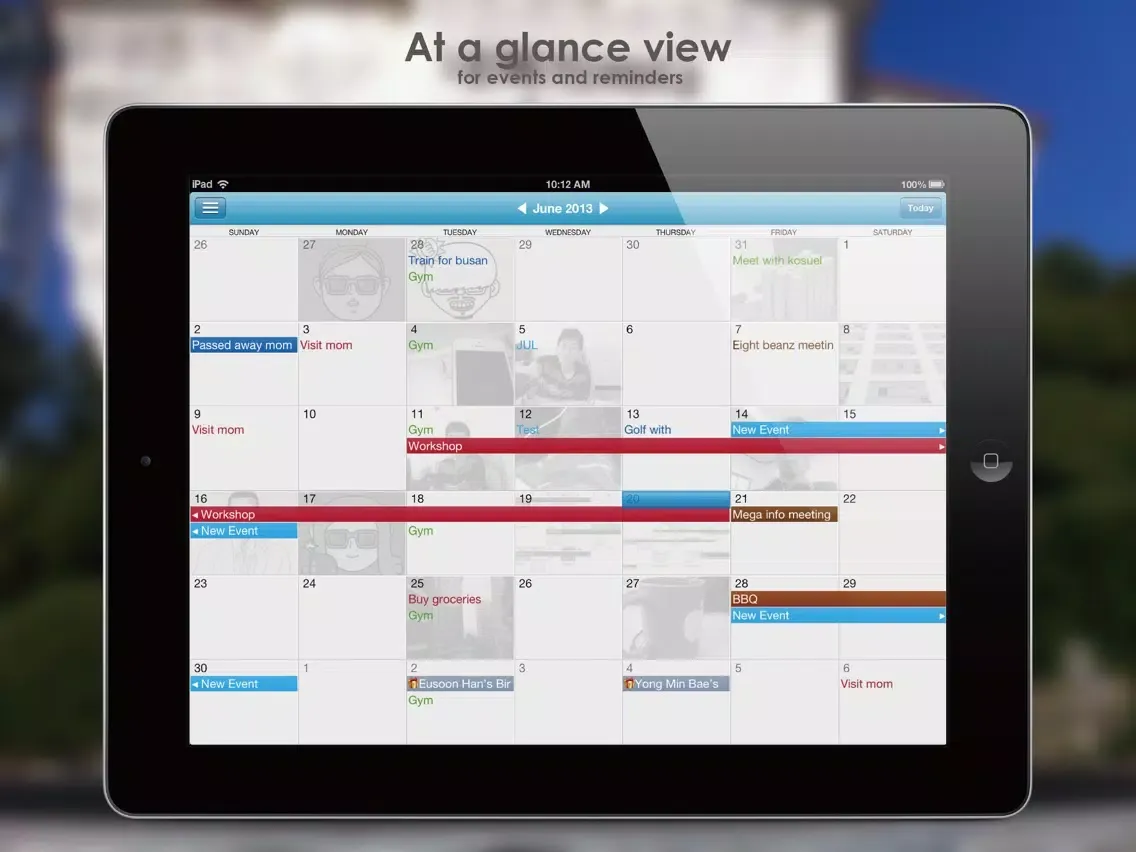 Ảnh chụp màn hình của Those Days(+Journal/Calendar/Reminder/Photo) iPad 