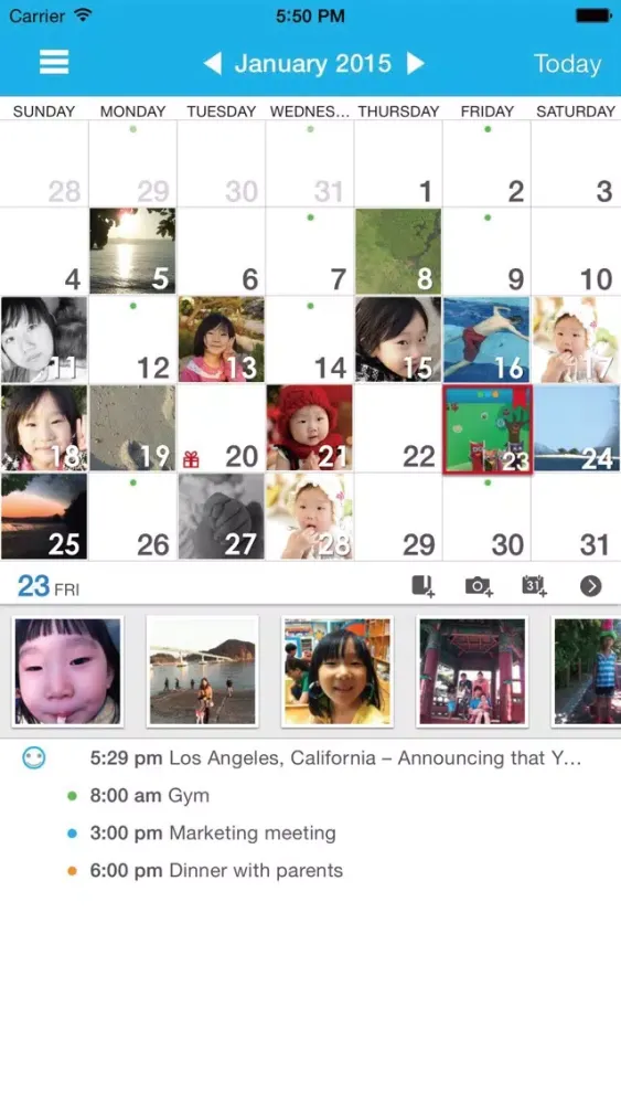 Ảnh chụp màn hình của Those Days(+Journal/Calendar/Reminder/Photo)