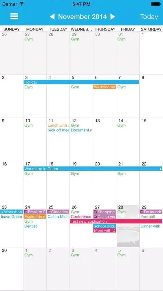 Ảnh chụp màn hình của Those Days(+Journal/Calendar/Reminder/Photo)