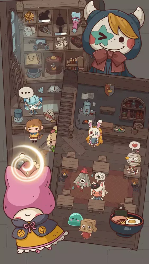 Capturas de tela do Cute Monster shop