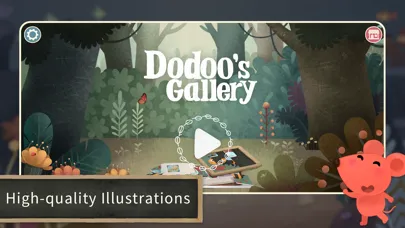 Скриншоты Dodoo's Gallery: Kids Puzzles