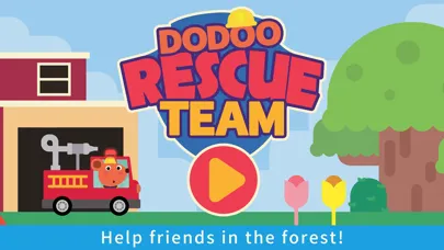 Capturas de tela do Dodoo Rescue Team: Car Games