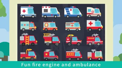 Capturas de tela do Dodoo Rescue Team: Car Games