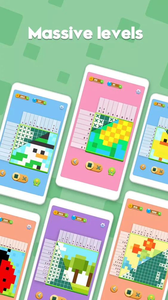 Ảnh chụp màn hình của Nonogram - Jigsaw Puzzle Game