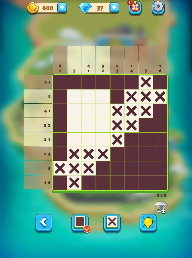 Capturas de tela do Pixel Cross