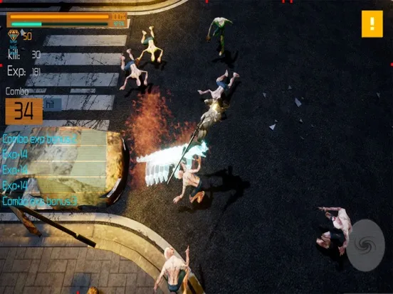 Bloody Cyborgs:Zombie Slayer iPad  스크린샷