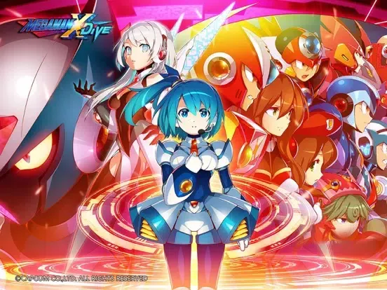 Capturas de pantalla de MEGA MAN X DiVE - MOBILE iPad 