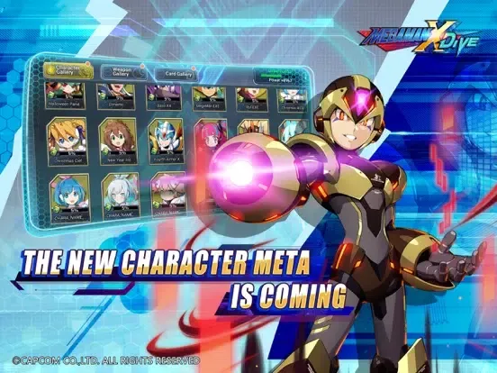 Capturas de pantalla de MEGA MAN X DiVE - MOBILE iPad 