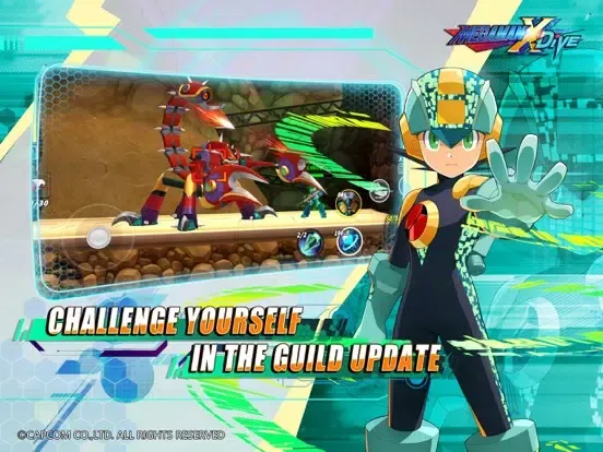 Capturas de pantalla de MEGA MAN X DiVE - MOBILE iPad 