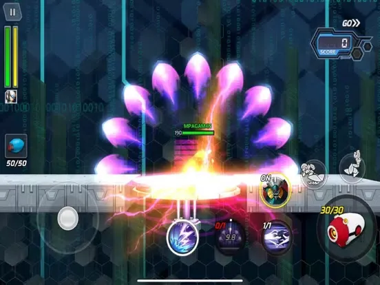 Capturas de pantalla de MEGA MAN X DiVE - MOBILE iPad 