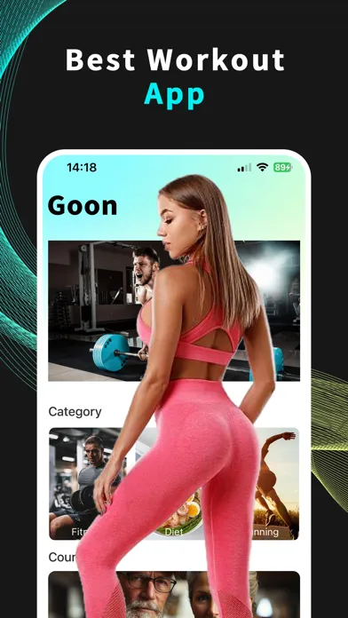 Goon - Fitness & Health سکرین شاٹس
