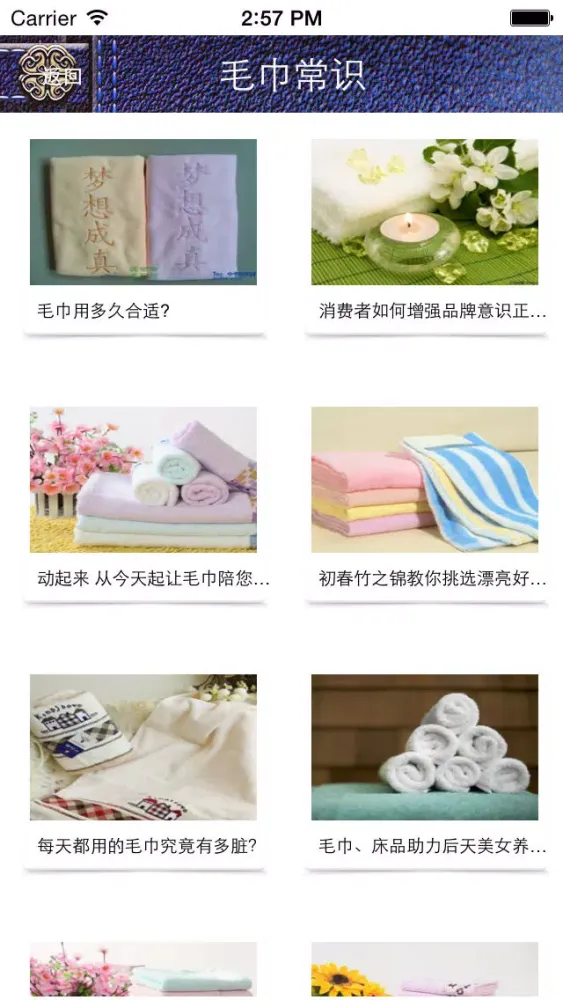 Tangkapan layar 毛巾批发网