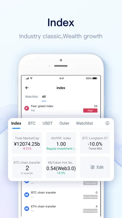 MyToken-Crypto OnChain Tracker应用截图