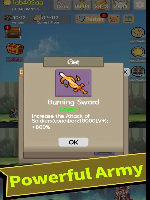 Скриншоты Idle Tower:Endless Heroes iPad 