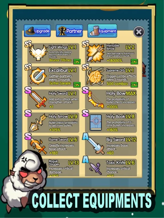 Pinball Saga:Roguelike RPG iPad  Screenshots