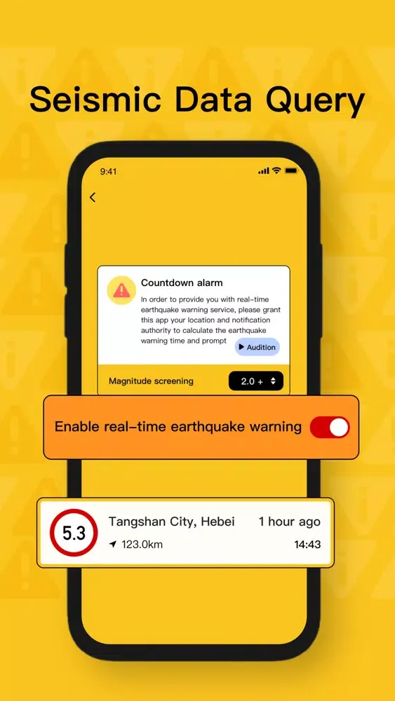 Capturas de pantalla de Earthquake Alert Pro