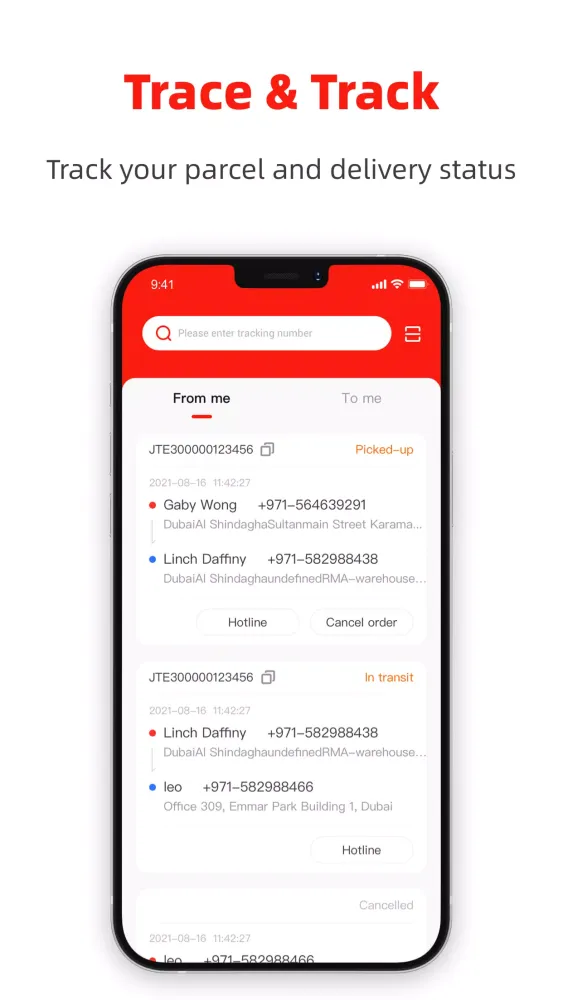 J&T Express Arab Screenshots