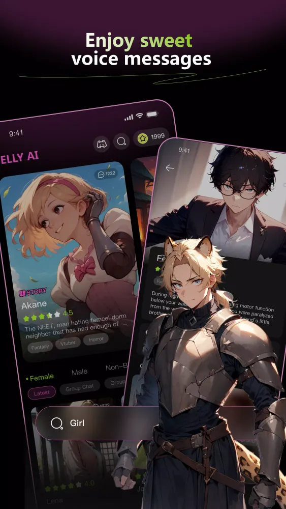 Jelly AI: Create, Chat, Enjoy Screenshots