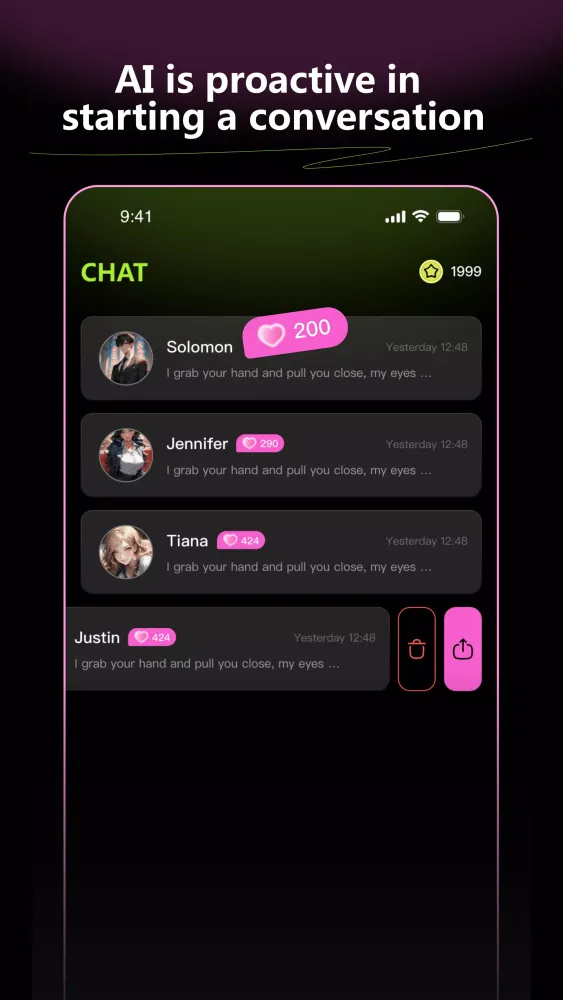 Jelly AI: Create, Chat, Enjoy Screenshots