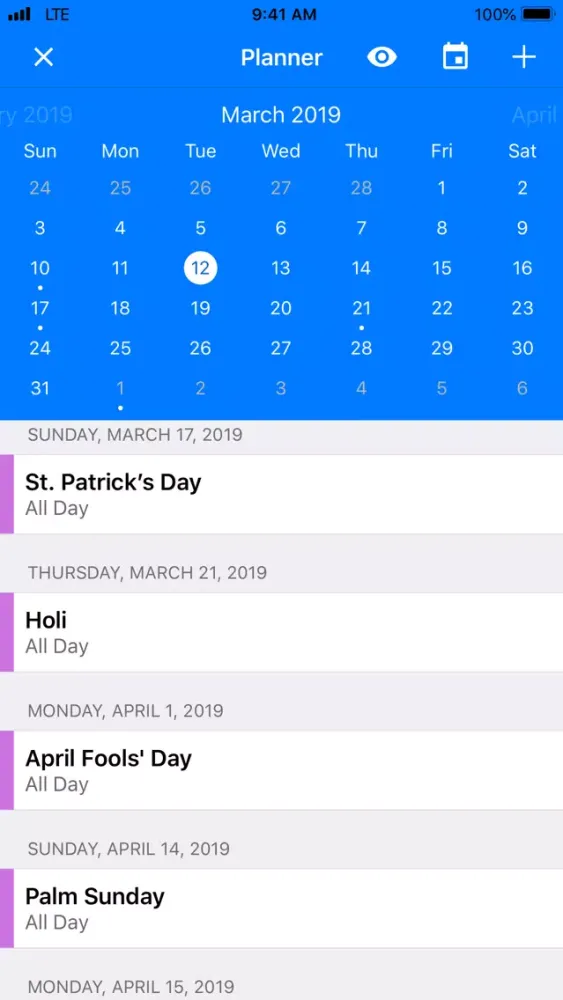 تصاویر Florida Calendar 2019-2020