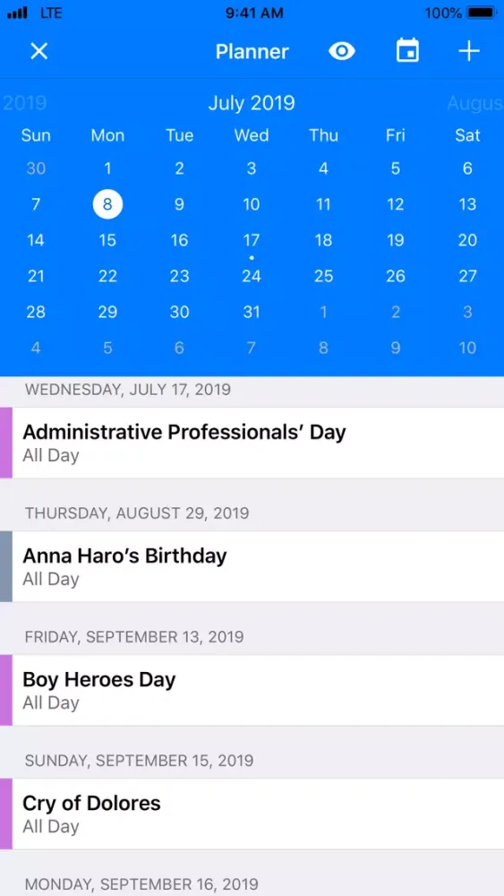 Mexico Calendar 2020 - 2021 Screenshots