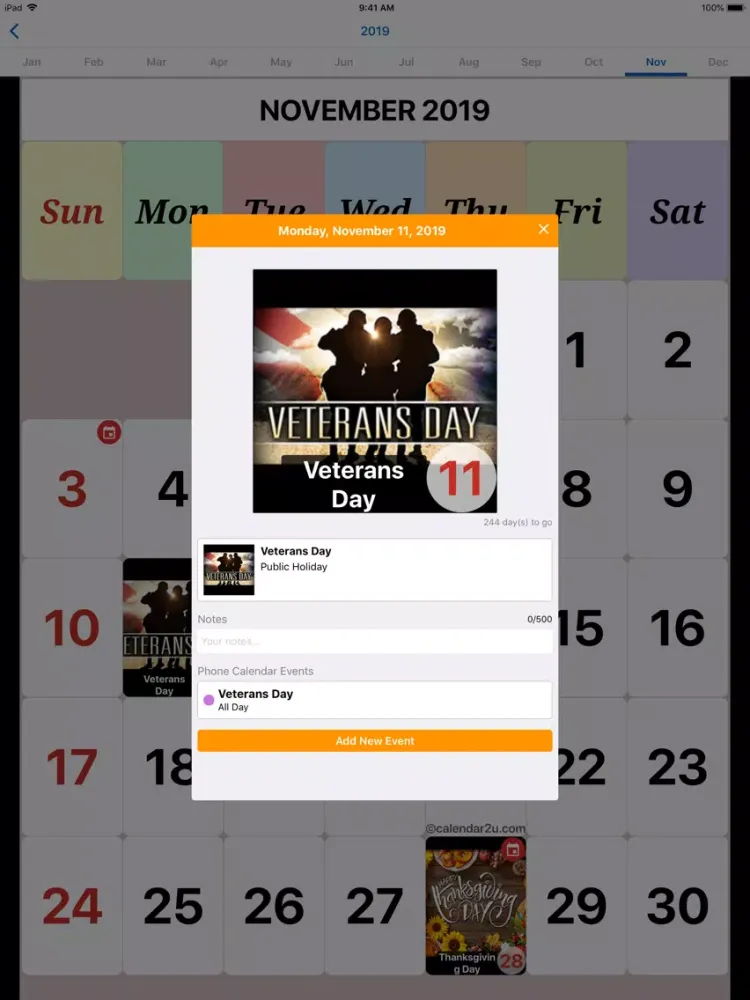 Скриншоты New York Calendar 2020-2021 iPad 
