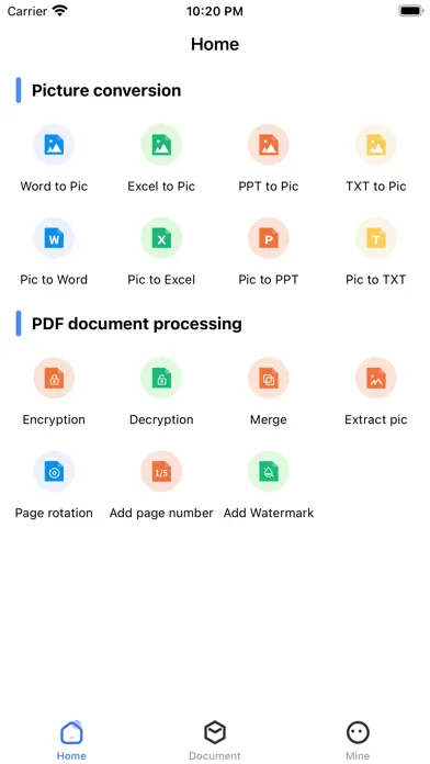 Convert PDF to Word,Excel,PPT স্ক্রিনশট