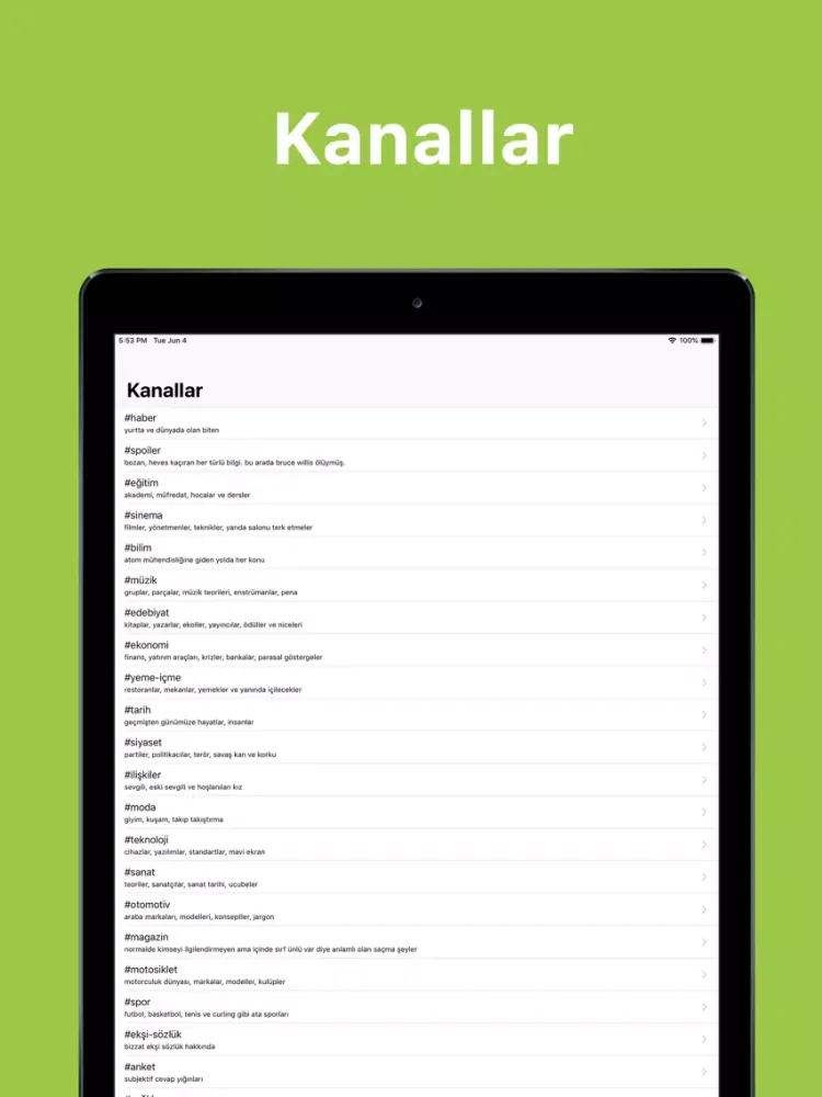 Ekşici iPad  スクリーンショット