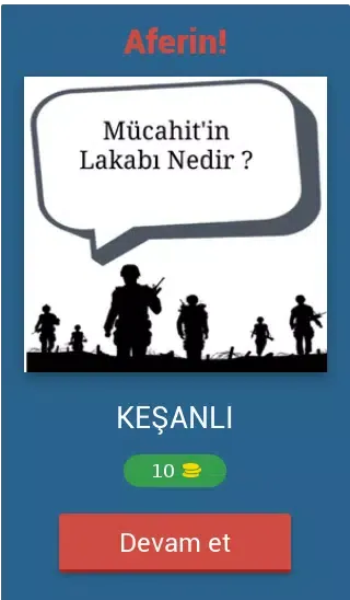 Capturas de tela do Söz Bilgi Yarışması