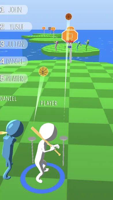 Ảnh chụp màn hình của Dunk Olympics