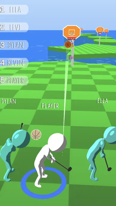 Ảnh chụp màn hình của Dunk Olympics