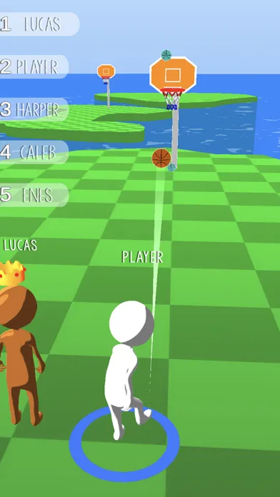Ảnh chụp màn hình của Dunk Olympics