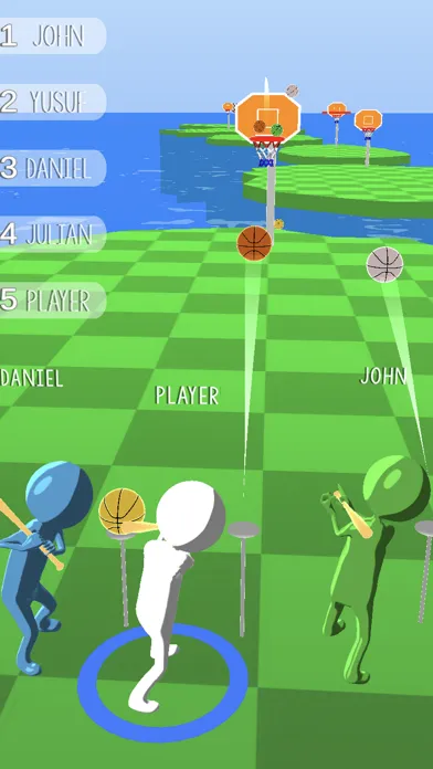 Ảnh chụp màn hình của Dunk Olympics