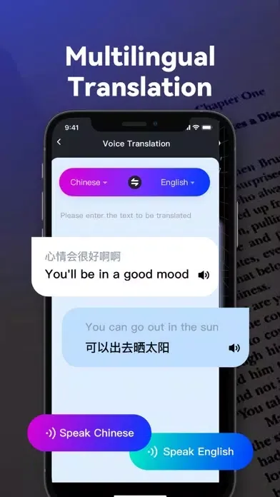 Ảnh chụp màn hình của Translate-Voice Translator App