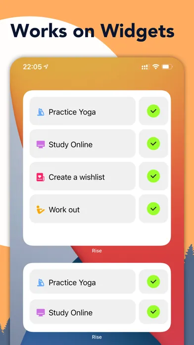 Zrzuty ekranu Habit Tracker & Reminder -Rise
