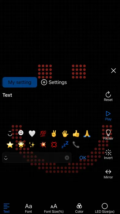 Hero LED Display Screenshots