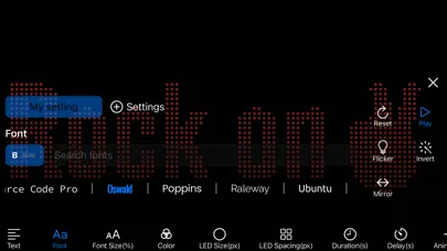 Hero LED Display Screenshots