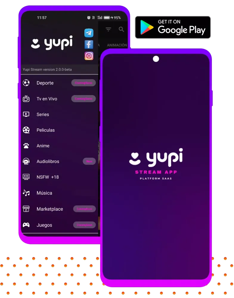 Ảnh chụp màn hình của Yupi: Peliculas y Series