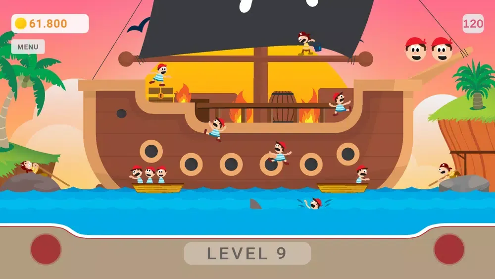 Captures d'écran de Save The Pirate