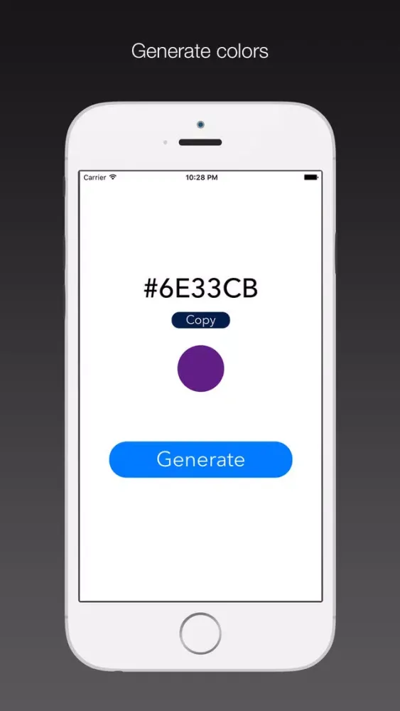 Capturas de tela do Random - generate key, color, number